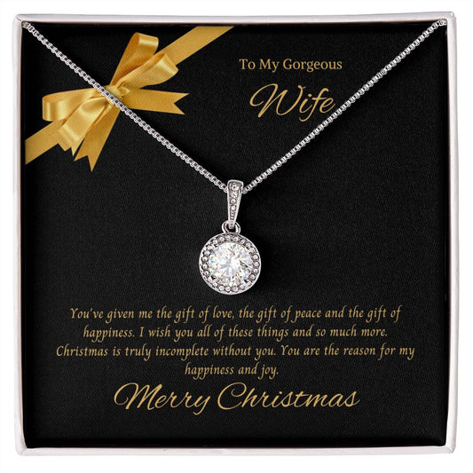 To My Gorgeous Wife - Eternal Hope Necklace