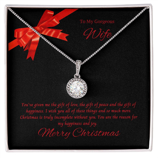 To My Gorgeous Wife - Eternal Hope Necklace