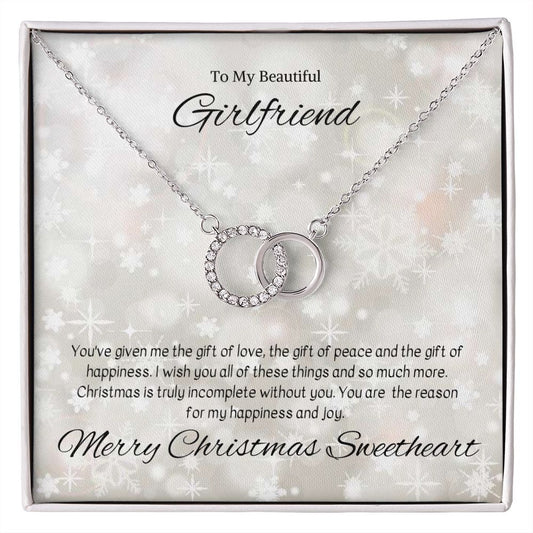 To My Beautiful Girlfriend - The Perfect Pair Necklace