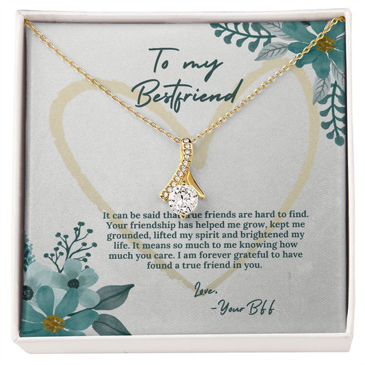 To My Bestfriend - Alluring Beauty Necklace