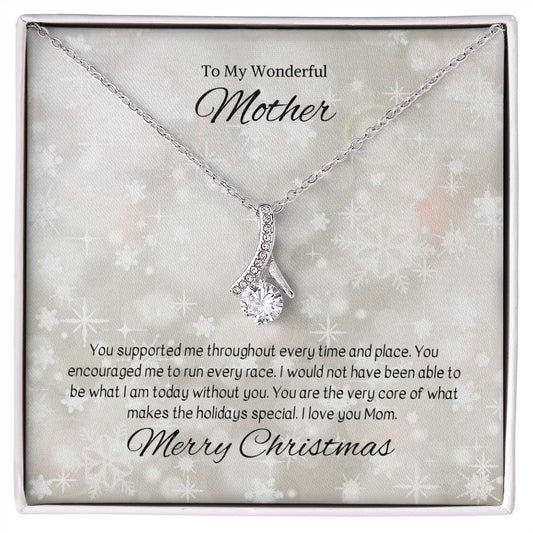 To My Wonderful Mother - Alluring Beauty Necklace