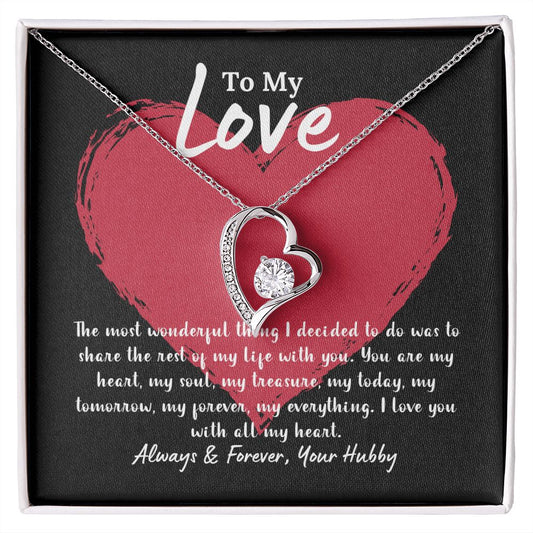 To My Love - Forever Love Necklace