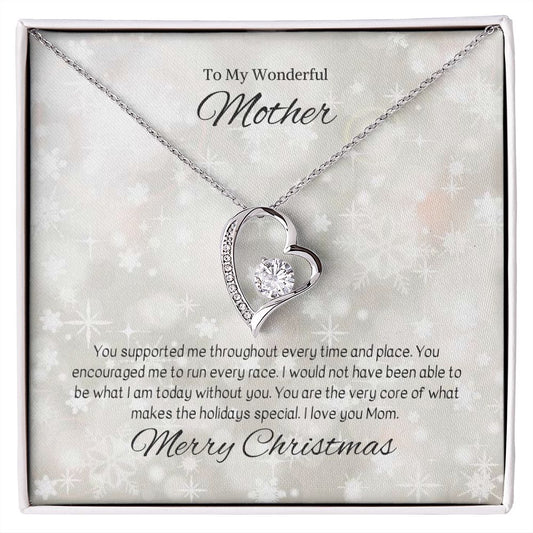 To My Wonderful Mother - Forever Love Necklace
